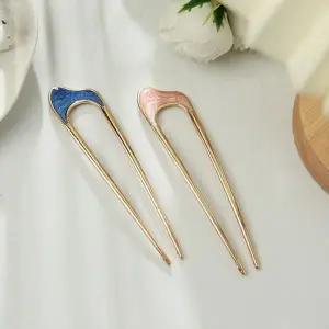 [셀러에이드]머리 한복 전통 여성 머리핀 올림 비녀 데일리 뒷꽂이 포인트비녀