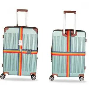 [셀러에이드]캐리어 수하물 밴드 잠금 여행용 고정 스트랩 벨트 수하물고정벨트