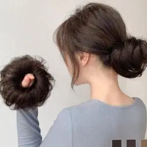 [셀러에이드]컬 여성 포니테일 헤어밴드 웨이브 올림 머리 데일리