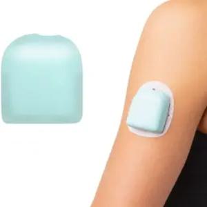 슈가 - 펌프팝스 재사용 가능한 옴니포드 커버 부드럽고 유연하며 제거하기 쉬운 성 인슐린 Aqua