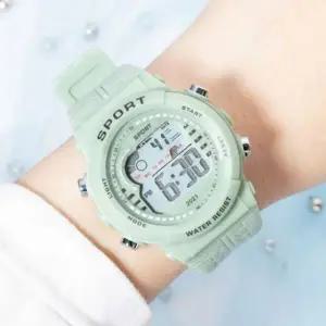 [셀러에이드]손목 방수 스포츠 전자 캐주얼 학생 시계 디지털 패션손목시계