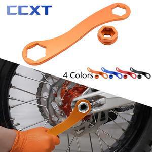 KTM 390 Duke 690 790 890 990 1090 슈퍼 어드벤처 R S T EXC 용 전면 후면 휠 액슬 렌치 제거 도구