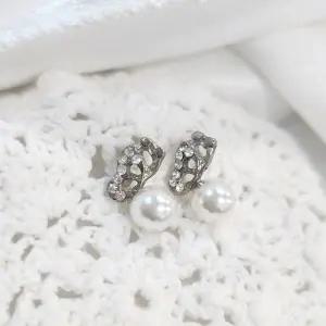 나비진주 귀걸이