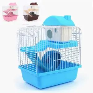 2층 햄스터 하우스 조립식 햄스터집 쳇바퀴 미끄럼틀 리빙박스햄스터집 햄스터집