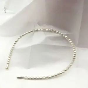 [골드스마일]진주 순백 청순한 머리띠