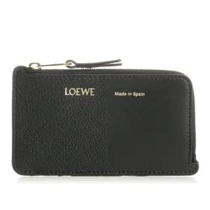 로에베 골드 로고 코인 포켓 카드 지갑 C612Z40X01 1100