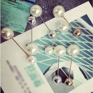 우아한 브로치 미니 진주핀