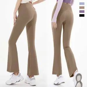 [골드스마일]여성 하이웨이스트 부츠컷 레깅스 피치기모 요가 팬츠