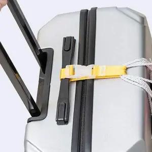 [콩심팥심]여행 가방 보조 스트랩 분실방지 캐리어 잠금 벨트