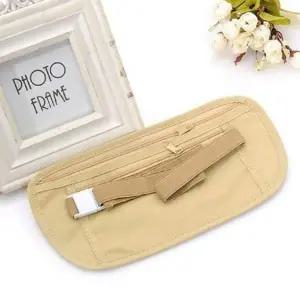 허리띠형 방지 귀중품 여행용 이중 복대 소매치기 해외