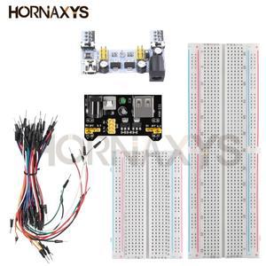 MB-102 브레드 보드 400 830 포인트 솔더리스 PCB 빵  Arduino호환 실험실 SYB-830 용 DIY 개발