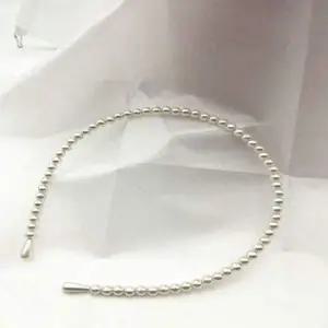 진주 순백 청순한 머리띠