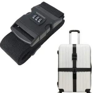 벨트 스트랩 여행용 십자형 캐리어 고정 잠금 수하물