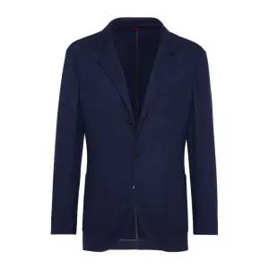 캐시미어 노치드 라펠 싱글브레스트 블레이저 ML8968J01 C8272