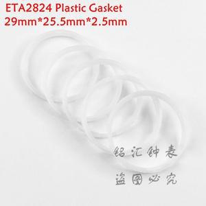 ETA 2824 PT5000 무브먼트 시계 부품에 대 한 5 피스 플라스틱 내부 링 케이스 쿠션 마운트 운동 스페이서