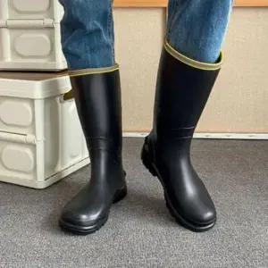 남성 장화 레인부츠 롱 농사 배달 방수 미끄럼방지 장화