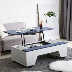 [하프클럽/셀러허브]듀얼안전 원룸테이블 파오 리프트 테이블