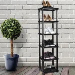 [하프클럽/셀러허브]스탠딩 현관신발정리대 신발정리대 6단