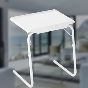 [하프클럽/셀러허브]접이식 높이조절테이블 조절 책상 사이드 1인