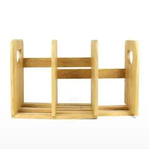 [하프클럽/셀러허브]책상 위 책장 나무책꽂이 미니 우드 원목 우드