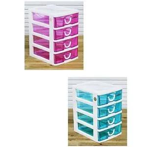 [하프클럽/셀러허브]니드코 미니 책상서랍장 서랍장 4단 미니서랍장