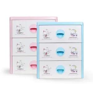 [하프클럽/셀러허브]프리티서랍장 만능 3단