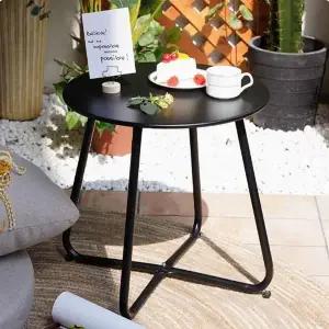[하프클럽/셀러허브]창가 베란다 찻상 쇼파옆 원형 사이드 테이블