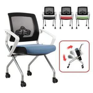 [하프클럽/셀러허브]독서실의자 회사 허리편한 원룸 고정 1인용의자