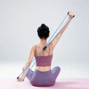 8자형 탄력밴드 전신 근력 강화 운동기구 홈트레이닝 튜빙밴드