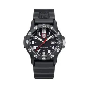 루미녹스 XS.0321.L 레더백 씨 터틀 자이언트 남성 러버 쿼츠 44mm