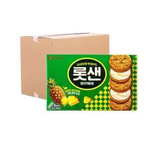 [박스] 롯데 롯데샌드 파인애플 315g 12입