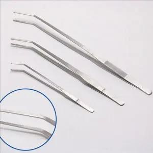 수족관용 수초 핀셋 수조용 수초 심기 핀셋 곡선 청소 도구