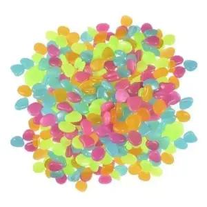 수족관 장식 인공 자갈 다양한 색상 정원 용 돌 물고기 탱크 소품