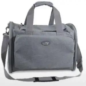 강아지 접이식 데일리 숄더백 이동가방 그레이 1P 이동장