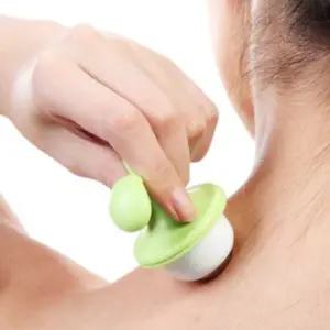 휴대용 롤링 안마기 어깨 목 새싹 지압 마사지기