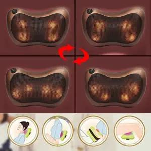 차량용 안마기 허리 목 온열 가정용 회전 마사지기