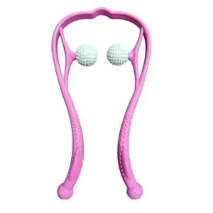 잔솔 목마사지기 어깨 안마기 승모근 지압기 마사지