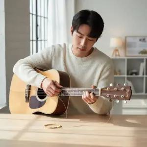 통기타 어쿠스틱 기타줄 6줄 악기 소모품 교체용 스트링 부품