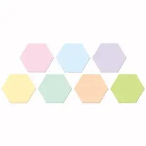 사무용 BS 두문 육각블럭 고무자석 보드 7개