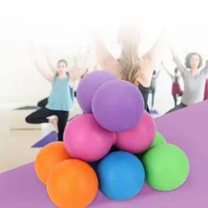 스트레칭 완화 발바닥 목 지압볼 땅콩 마사지볼 근육