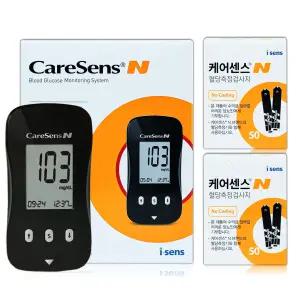 케어센스N 혈당측정기[혈당계+시험지 110매]