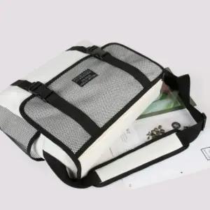 베이직 캐주얼 메신저백 학교 학생 가방