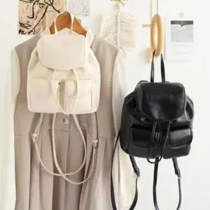 여성 미니 백팩 데일리 여행 작은 패션 가방