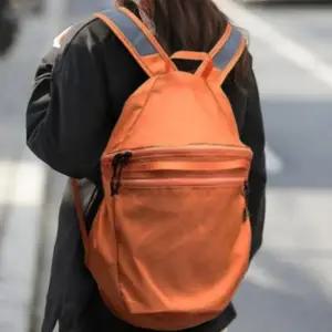 캐주얼 심플 백팩 무지 대학생 가방