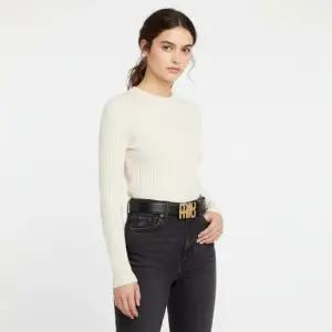 25FW 여성 로고 레더 벨트 5CC565 2AIX F0002 25F)