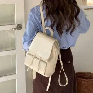 여성 데일리 심플 깔끔한 가죽 클래식 레더 패션 직장인 가방