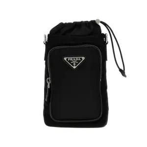 MUST IT_26SS 리나일론 스마트폰 케이스 크로스백 블랙 2ZH1552DMI F0002