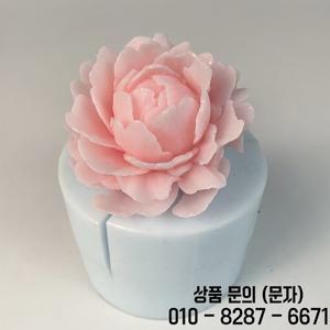 3D 꽃 금형 장미 실리콘 양초 포니 비누 로즈 버드 웨딩 생일 HC0675