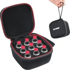 냉장고용 인슐린 홀더 바이알 보관 케이스 표준 10ml U-100 안전 밀착 보호대(9-슬롯)에 맞습니다