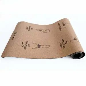 코르크 요가 매트 논슬립 바닥밀착 홈트 운동 매트